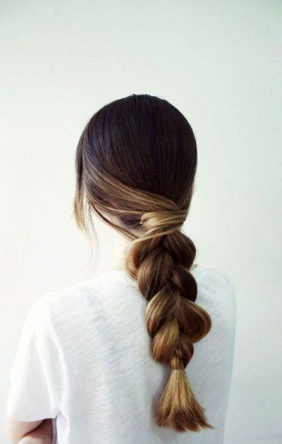  Объемная коса